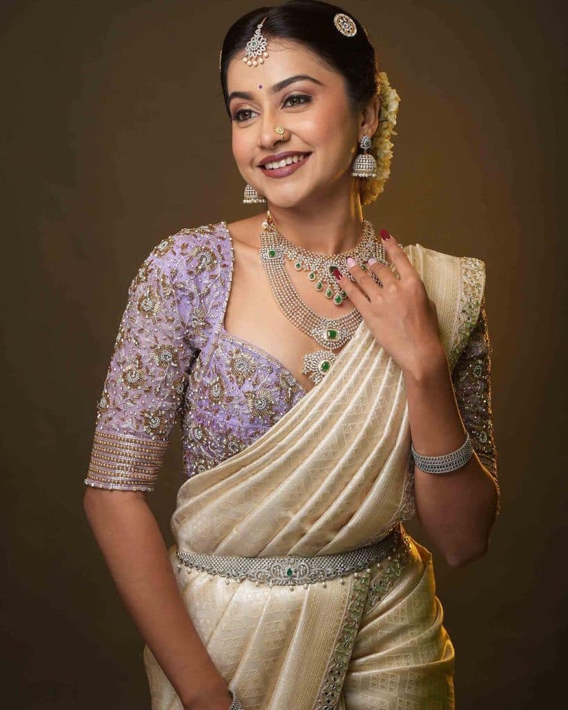 bridal blouse designs for silk sarees in Bangalore